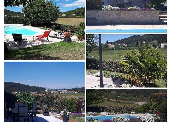 La Pradelienne En Cévennes Avec Piscine Privée Сasa de vacaciones Laval-Pradel